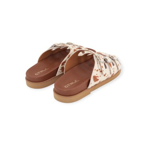 Catwalk CTWLK Gisele slipper cow pony leer voor dames. Catwalk CTWLK Gisele slipper cow pony leer voor dames.