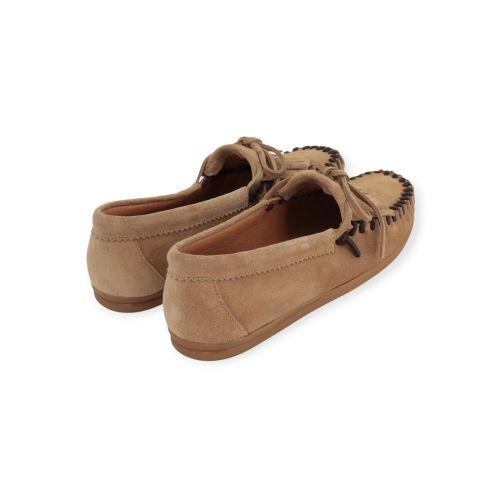 Ctwlk Catwalk Patron dames mocassin in het cognac suede.