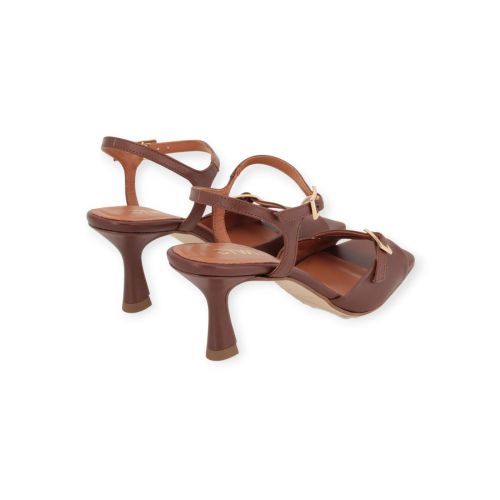 CTWLK Ramble G7 sandaal voor dames in bruin leer. CTWLK Ramble G7 sandaal voor dames in bruin leer.