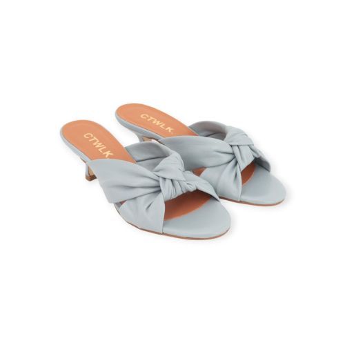 CTWLK Raya V9 muiltje in lichtblauw voor dames. 