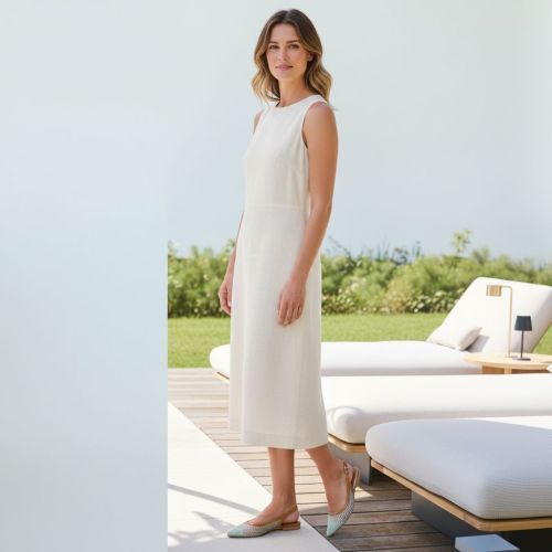 CTWLK Catwalk Romee R1 ballerina in lichtblauw leer voor dames. CTWLK Catwalk Romee R1 ballerina in lichtblauw leer voor dames.