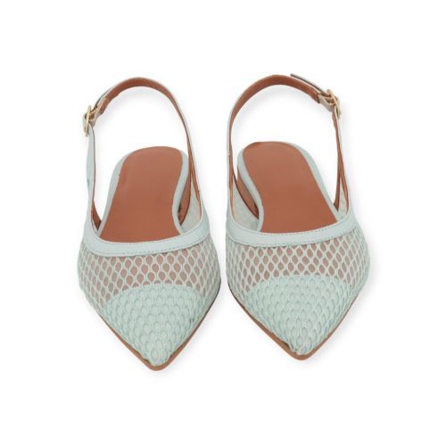 CTWLK Catwalk Romee R1 ballerina in lichtblauw leer voor dames. CTWLK Catwalk Romee R1 ballerina in lichtblauw leer voor dames.