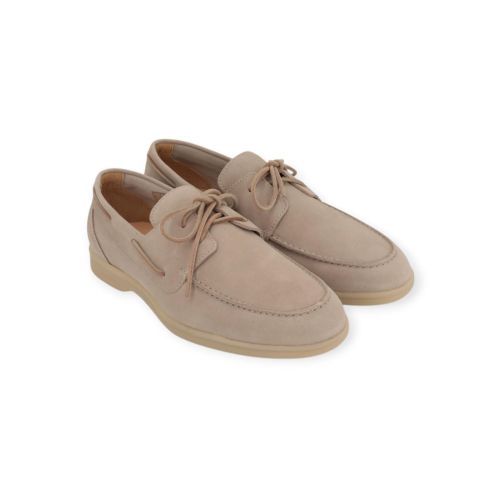 CTWLK Catwalk Simon Q5 veterschoen in beige suède voor heren. 