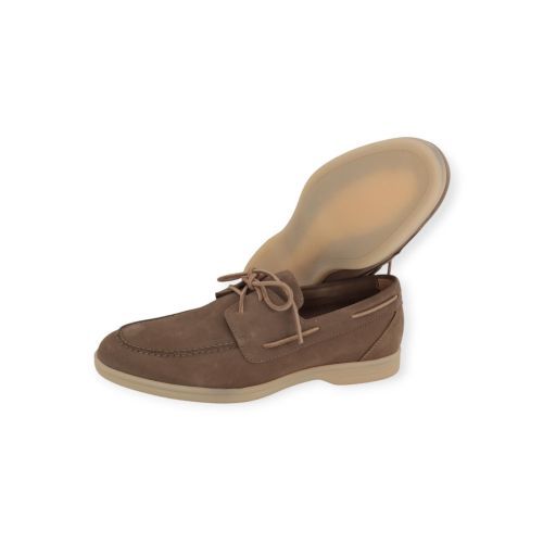 CTWLK Catwalk Simon Q7 veterschoen in taupe suède voor heren. 