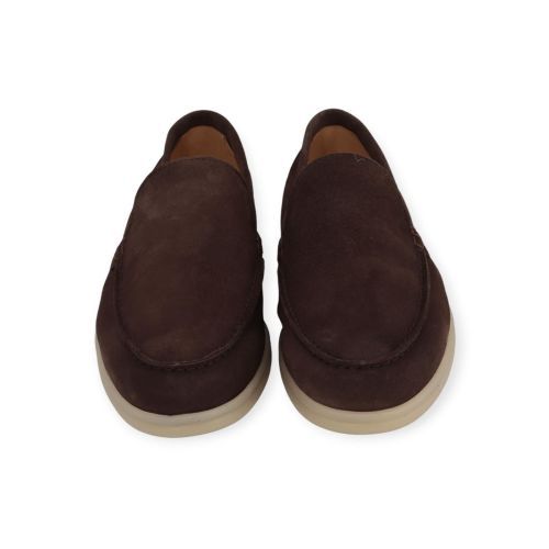 CTWLK Catwalk Spencer Q3 mocassin in bruin suède voor heren. CTWLK Catwalk Spencer Q3 mocassin in bruin suède voor heren.