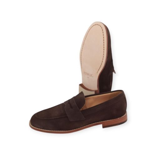 CTWLK Catwalk Stephan Q3 mocassin in bruin suède voor heren. 