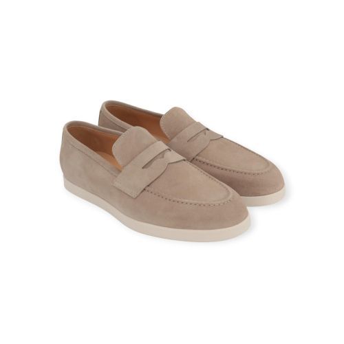 CTWLK Catwalk Stibault Q5 mocassin in zand suède voor heren. CTWLK Catwalk Stibault Q5 mocassin in zand suède voor heren.