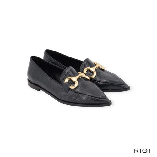 CTWLK Taylor E1 mocassin in blauw leer dames. 