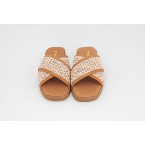CTWLK - Catwalk Slipper - Muiltje  Cognac dames (Valentina 76 - Valentina 76) - Rigi