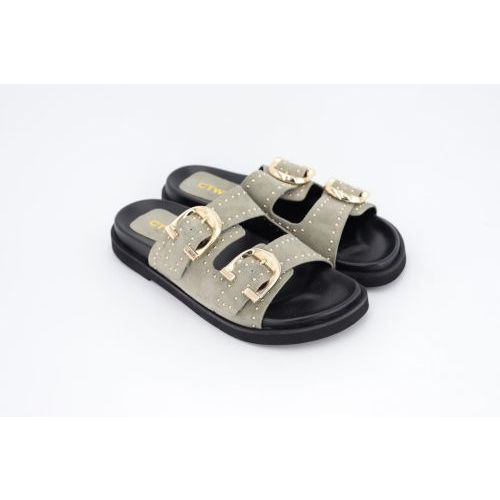 CTWLK - Catwalk Slipper - Muiltje  Licht groen dames (Valtea/85 - Valtea/85) - Rigi