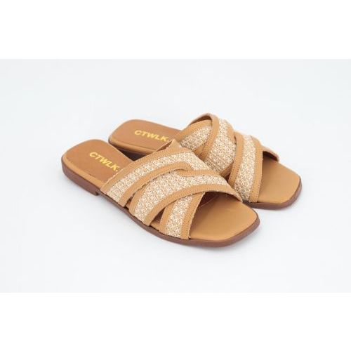 CTWLK - Catwalk Slipper - Muiltje  Camel dames (Versailles 78 - Versailles 78) - Rigi