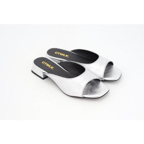 CTWLK - Catwalk Slipper - Muiltje  Zilver dames (Villa 35 - Villa 35) - Rigi