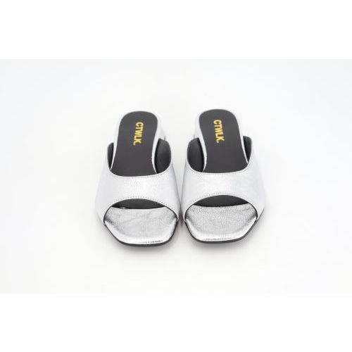 CTWLK - Catwalk Slipper - Muiltje  Zilver dames (Villa 35 - Villa 35) - Rigi