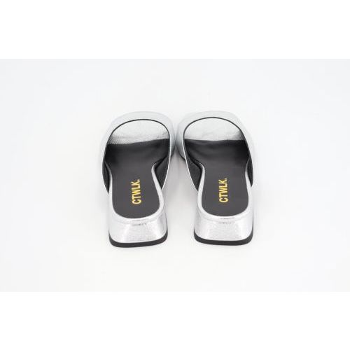 CTWLK - Catwalk Slipper - Muiltje  Zilver dames (Villa 35 - Villa 35) - Rigi