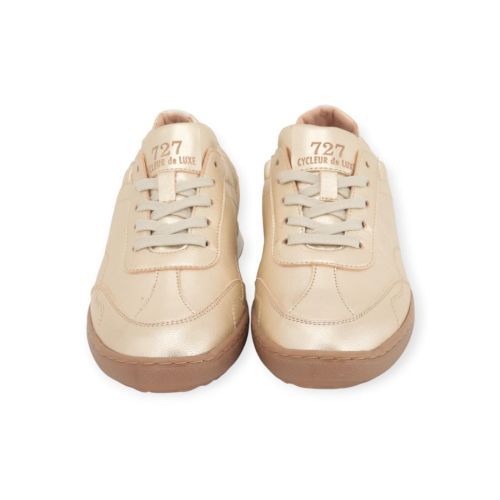 Cycleur De Luxe Achilea sneaker voor dames in goud shining leer. 