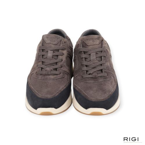Cycleur De Luxe Aubisque NB1 sneaker voor heren in blauw, grijs suède. 