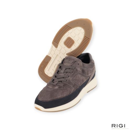 Cycleur De Luxe Aubisque NB1 sneaker voor heren in blauw, grijs suède. 