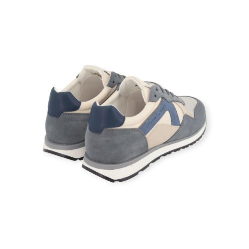 Cycleur De Luxe Campy P2 sneaker voor heren in blauw suède.