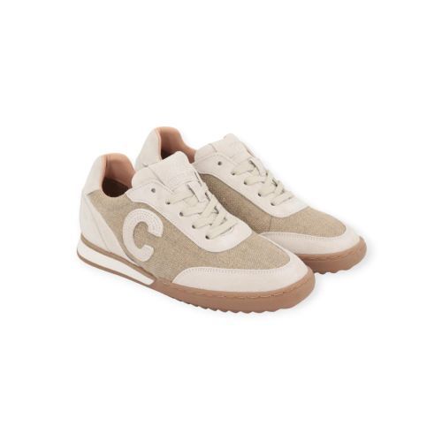 Cycleur De Luxe Cuscuta sneaker voor dames in off wit suède. Cycleur De Luxe Cuscuta sneaker voor dames in off wit suède.