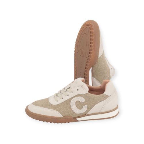 Cycleur De Luxe Cuscuta sneaker voor dames in off wit suède. Cycleur De Luxe Cuscuta sneaker voor dames in off wit suède.