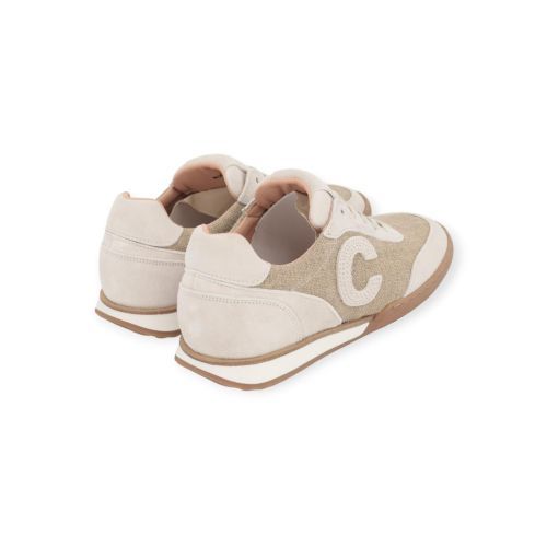 Cycleur De Luxe Cuscuta sneaker voor dames in off wit suède. Cycleur De Luxe Cuscuta sneaker voor dames in off wit suède.