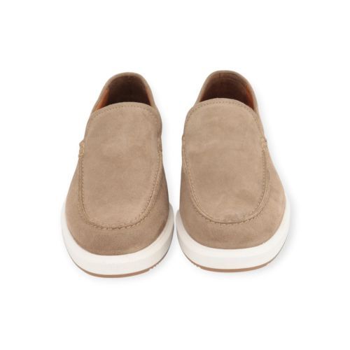Cycleur De Luxe DC1 mocassin voor heren in beige suède. 
