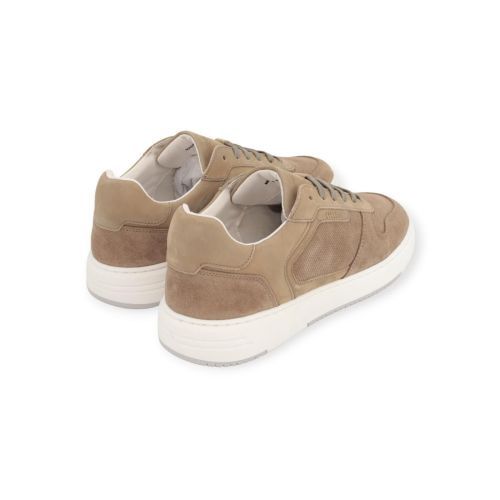 Cycleur de Luxe ND11 sneaker voor heren in taupe suède leer.