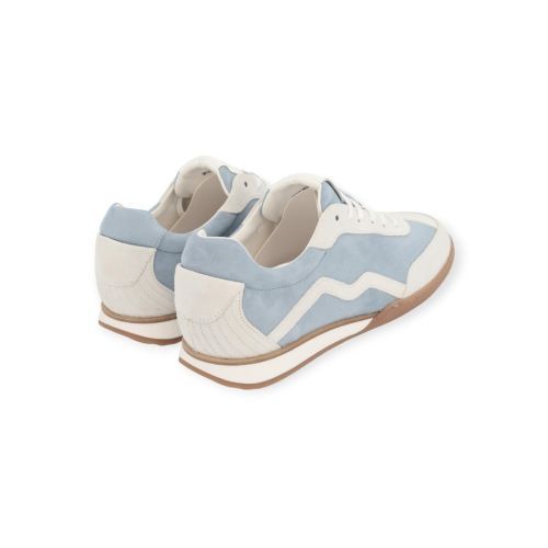 Cycleur De Luxe New Crash 2 sneaker voor heren in lichtblauw suède.