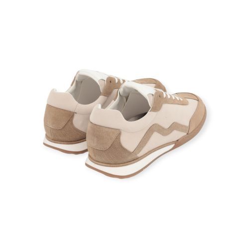 Cycleur De Luxe New Crash 2 sneaker voor heren in beige suède.