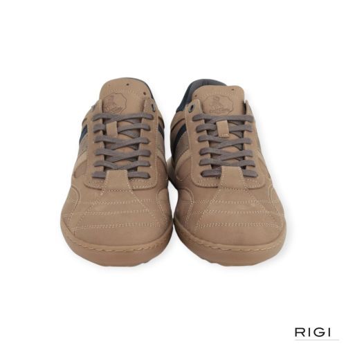 Cycleur De Luxe new crush born sneaker in taupe nubuck voor heren.