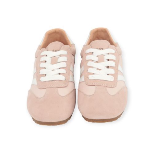 Cycleur De Luxe Posy sneaker voor dames in zacht roze suède met nylon.