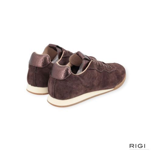 Cycleur De Luxe Tulip sneaker in bruin suède voor dames Cycleur De Luxe Tulip sneaker in bruin suède voor dames
