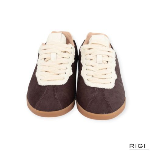 Cycleur De Luxe Tulip sneaker in bruin pony met offwit leer voor dames Cycleur De Luxe Tulip sneaker in bruin pony met offwit leer voor dames