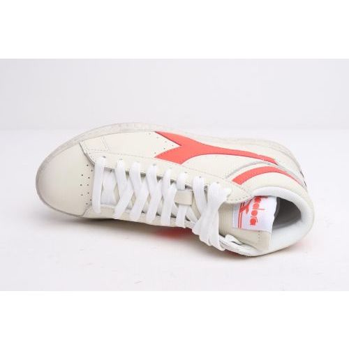 Diadora Sneaker Off wit dames (501.180083 Game L High Fluo Waxed - 501.180083 Game L High Fluo Wa) - Rigi
