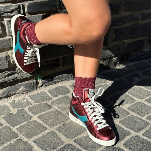 Diadora Sneaker Rood dames (Game L High Metallic WN 501.182011 - Game L High Metallic WN 501.18) - Rigi
