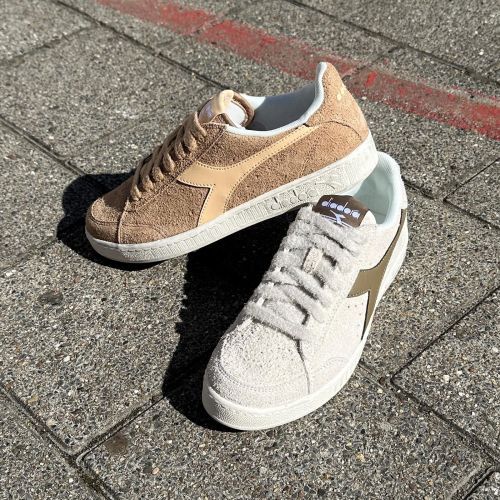Diadora Sneaker Off wit dames (Game Low Suede Waxed 501.182153 - Game Low Suede Waxed 501.18215) - Rigi