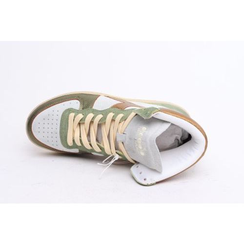 Diadora Heritage Sneaker Multi dames (201.178889 Mi Basket Metal Pigskin Used - 201.178889 Mi Basket Metal Pig) - Rigi