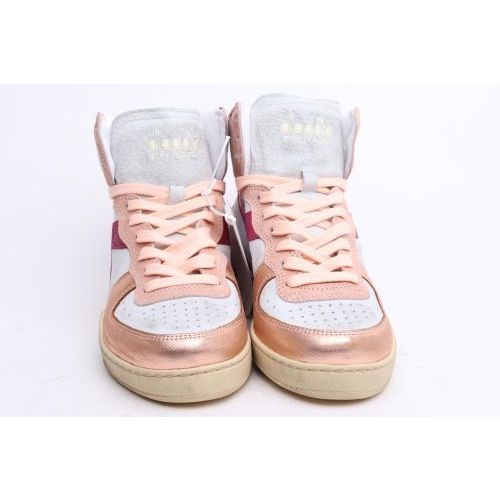 Diadora Heritage Sneaker Rose dames (201.178889 Mi Basket Metal Pigskin Used - 201.178889 Mi Basket Metal Pig) - Rigi