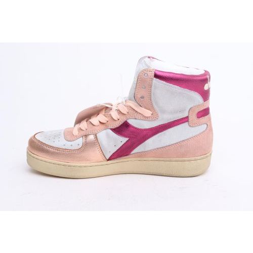 Diadora Heritage Sneaker Rose dames (201.178889 Mi Basket Metal Pigskin Used - 201.178889 Mi Basket Metal Pig) - Rigi