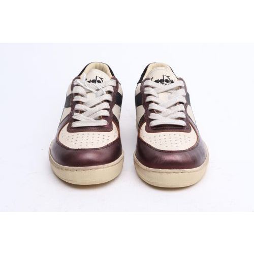 Diadora Heritage Sneaker Off wit dames (201.179034 Mi Basket Low Mettalic Dirty - 201.179034 Mi Basket Low Metta) - Rigi