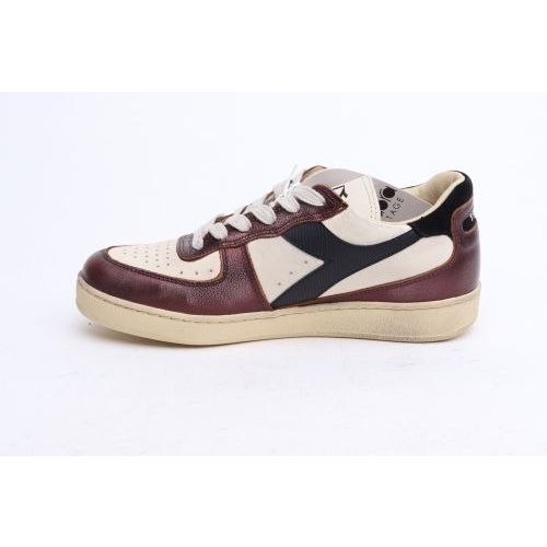 Diadora Heritage Sneaker Off wit dames (201.179034 Mi Basket Low Mettalic Dirty - 201.179034 Mi Basket Low Metta) - Rigi