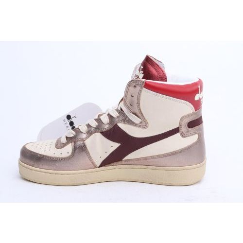 Diadora Heritage Sneaker Beige dames (201.179037 Mi Basket Metal Mix Used - 201.179037 Mi Basket Metal Mix) - Rigi