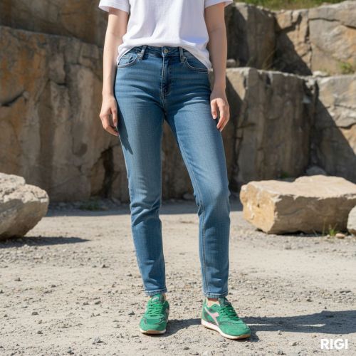 Diadora Heritage Equipe Revenge SW sneaker in groen voor dames. 