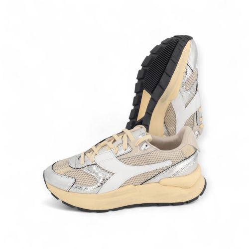 Diadora Heritage Sneaker Zilver dames (Mercury Elite Cobra Used 201.182210 - Mercury Elite Cobra Used 201.1) - Rigi