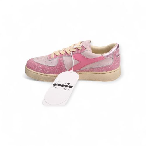 Diadora Heritage Sneaker Roze dames (Mi Basket Low Blush 201.181039 - Mi Basket Low Blush 201.181039) - Rigi