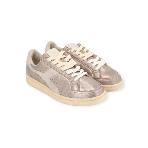 Diadora Heritage Metal Used sneaker roze shinning met beige.