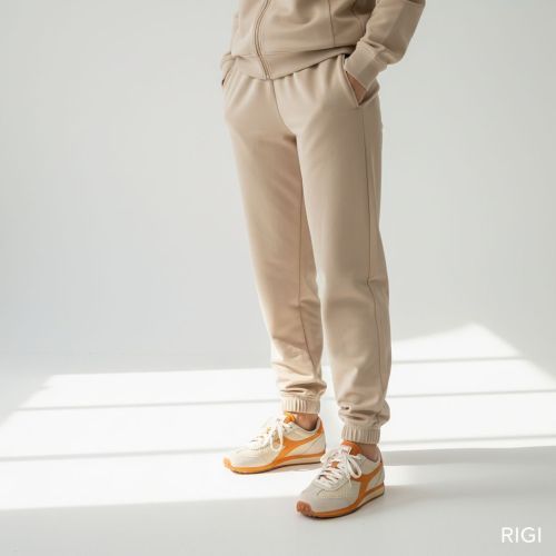 Diadora rally punched dames sneaker in wit en geel.