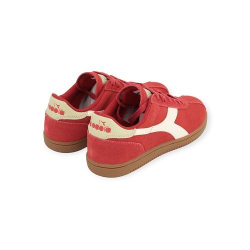 Diadora Tokyo sneaker voor dames in rood suède
