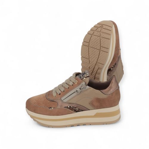 DL Sport Sneaker Camel dames (6730 - 6730) - Rigi