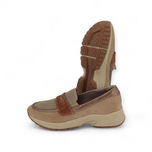 DL Sport Mocassins - Loafers Taupe dames (6733 - 6733) - Rigi